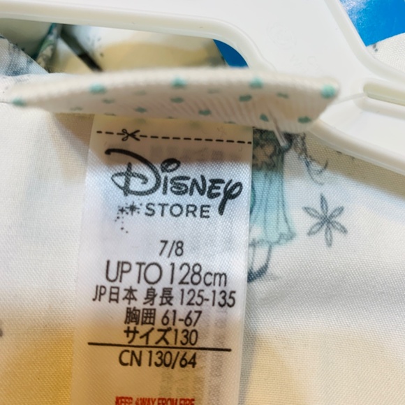 Disney Animators Collection Girls Frozen Pajama Set 7/8 NEW Top Bottom Cartoon - Picture 14 of 16